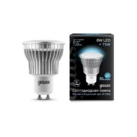 Лампа Gauss LED GU10 8W SMD AC220-240V 4100K EB101106208